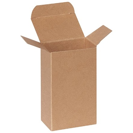 Bsc Preferred 3 x 2 x 5'' Kraft Reverse Tuck Folding Cartons, 500PK RTC26